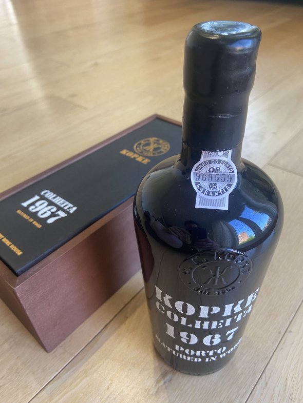 Colheita Port In Kopke Presentation Box Decanter 2021 Silver Award Winner