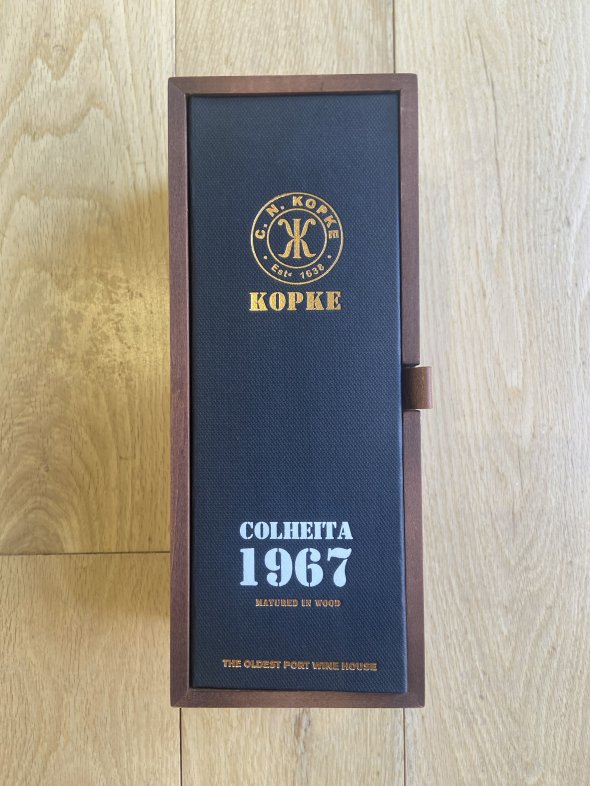Colheita Port In Kopke Presentation Box Decanter 2021 Silver Award Winner