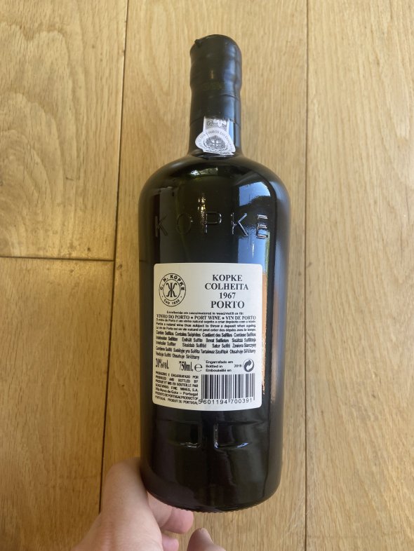 Colheita Port In Kopke Presentation Box Decanter 2021 Silver Award Winner