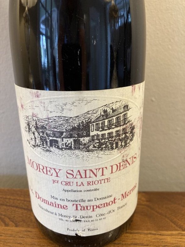 Domaine Taupenot-Merme, Morey-Saint-Denis Premier Cru, La Riotte