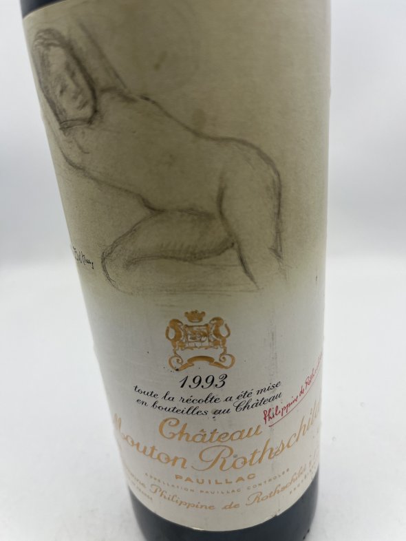 Chateau Mouton Rothschild 1993 Pauillac