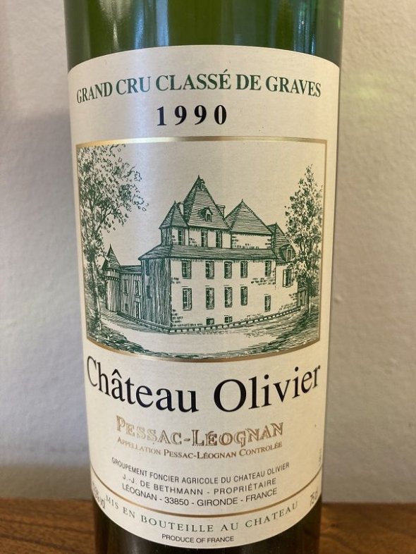 Chateau Olivier, Blanc Cru Classe, Pessac-Leognan