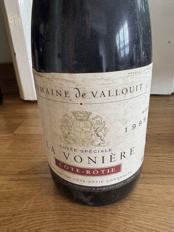 Cote Rotie La Voniere Domaine de Vallouit