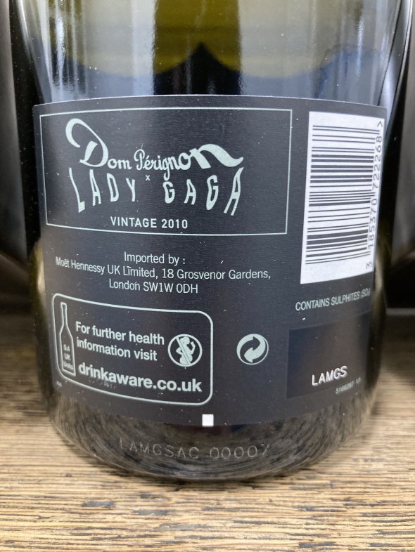 Dom Perignon, x Lady Gaga Blanc