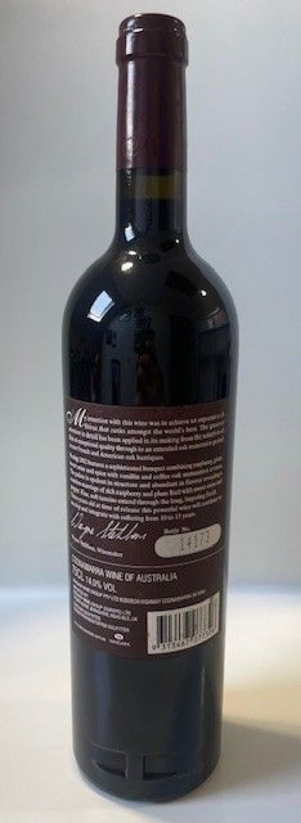 Katnook, Prodigy Shiraz, Coonawarra