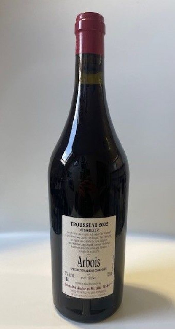 Stephane Tissot, Trousseau Singulier, Arbois