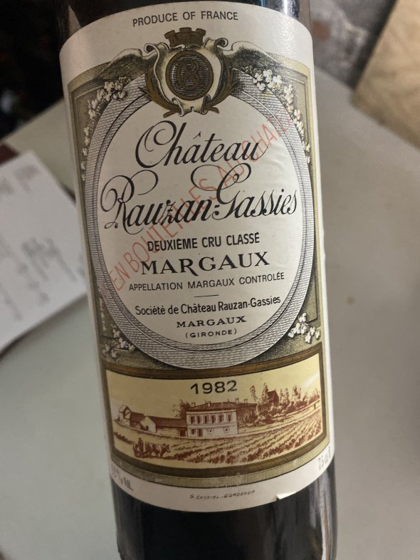 Chateau Rauzan-Gassies 2eme Cru Classe, Margaux