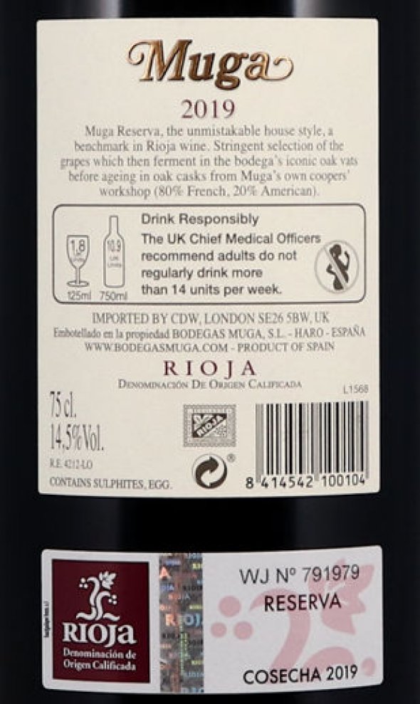 Muga, Reserva, Rioja