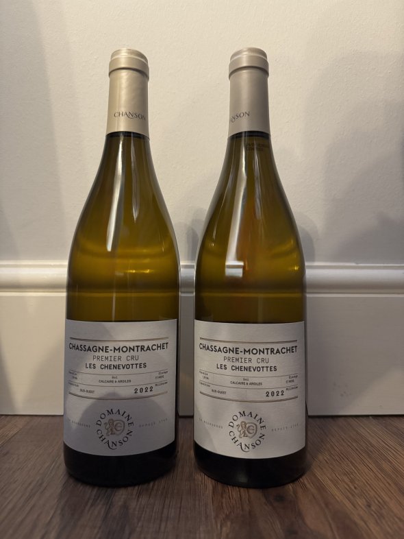 Chassagne-Montrachet Premier Cru  Les Chenevottes, Dom Chanson
