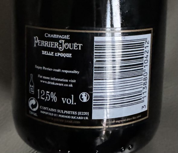Perrier-Jouet belle &eacute;poque brut vintage champagne 
