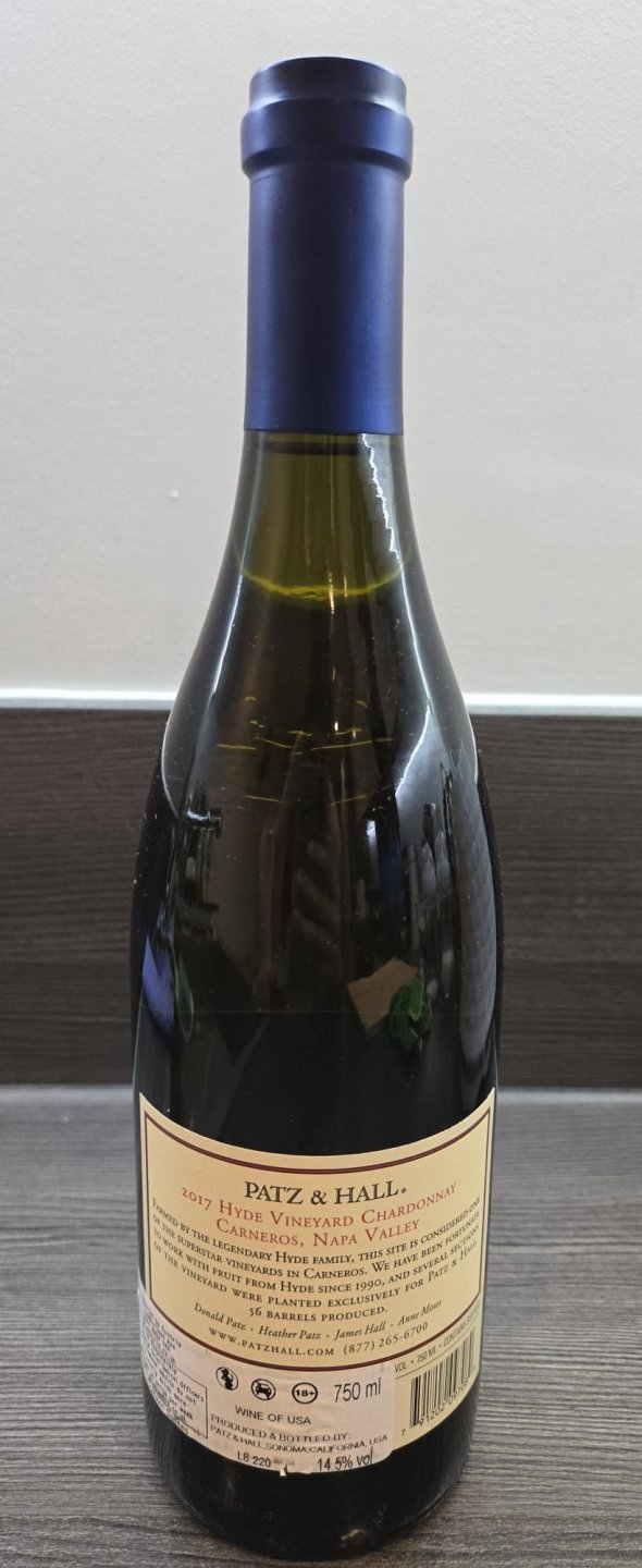 Patz & Hall, Chardonnay, Napa Valley