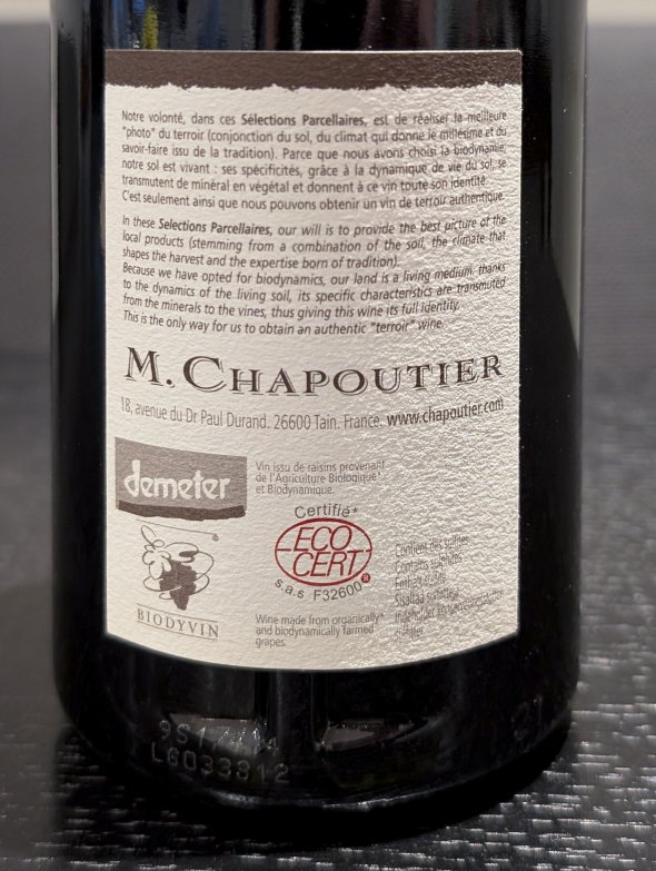 M. Chapoutier, Chateauneuf-du-Pape, Croix de Bois