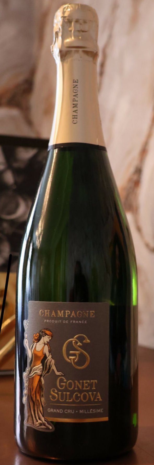 Gonet Sulcova, Millesime Grand Cru, Champagne Blanc de Blanc
