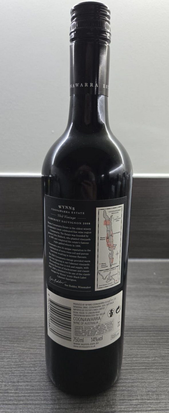 Wynns, Cabernet Sauvignon, Coonawarra