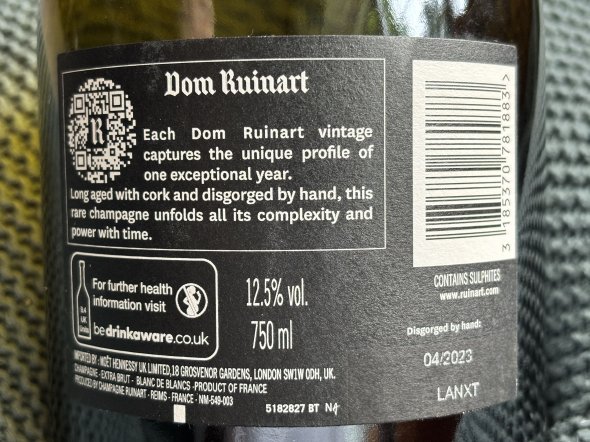 Dom Ruinart Blanc de Blancs