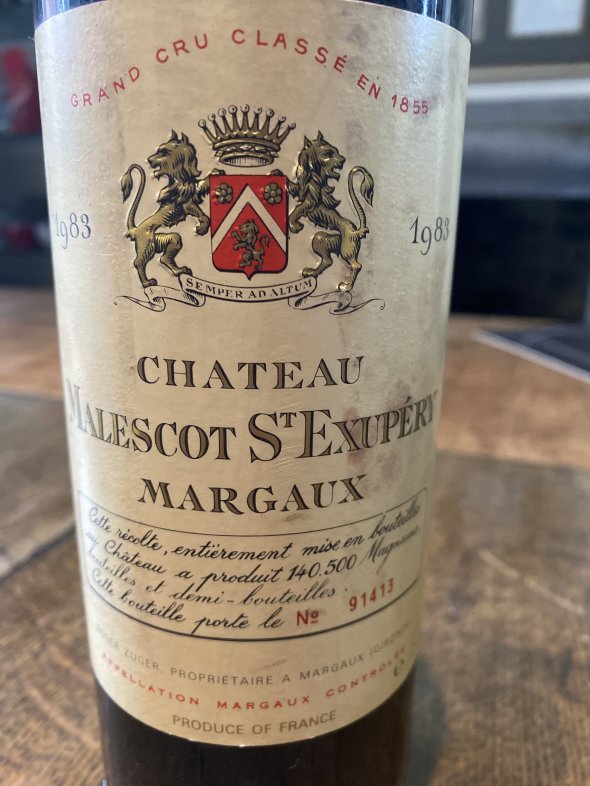 Chateau Malescot St. Exupery 3eme Cru Classe, Margaux