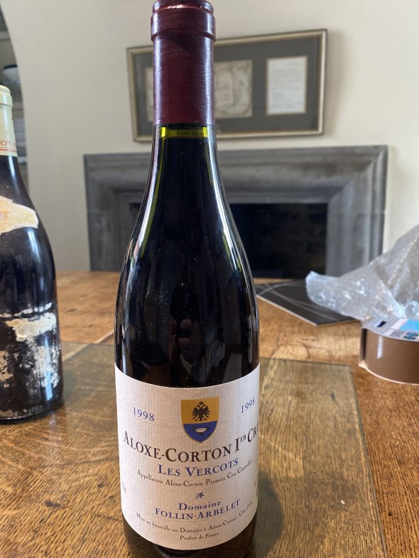 Domaine Follin Arbelet, Aloxe-Corton Premier Cru, Les Vercots