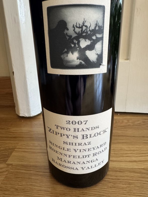 Two Hands, Zippy's Block Roennfeldt Road Shiraz, Barossa Valley