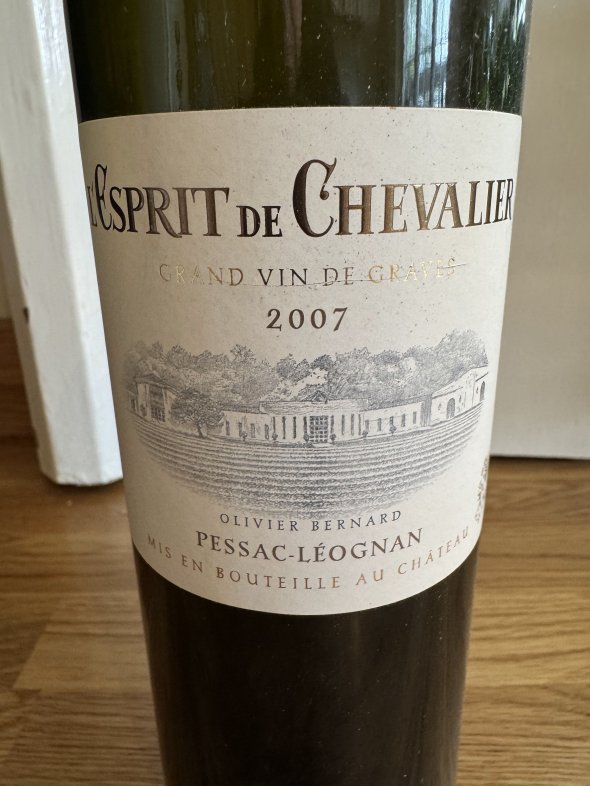 L'Esprit de Chevalier Blanc, Pessac-Leognan