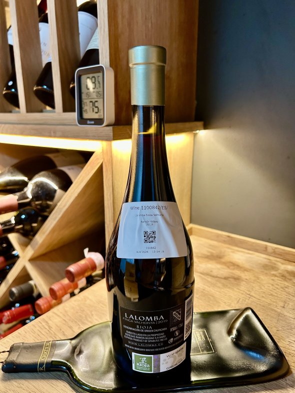 Ramon Bilbao, LaLomba Finca Valhonta, Rioja 2019 - 95pts