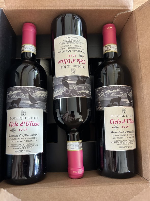 Cielo d&rsquo;Ulisse, Brunello di Montalcino, Podere Le Ripi