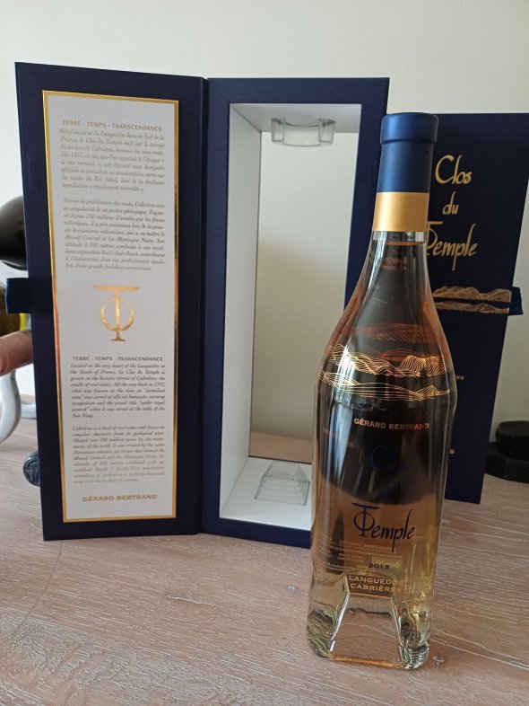 Clos du Temple Rose 2019, Languedoc, Gerard Bertrand