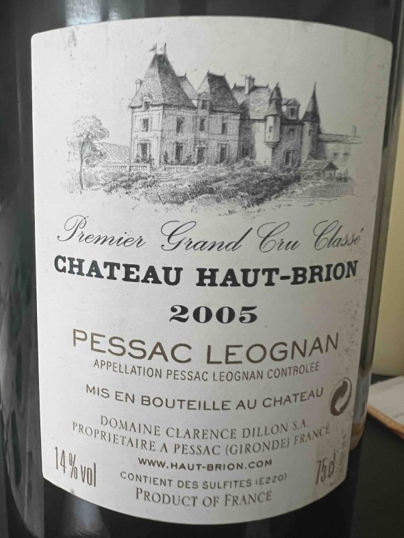 Chateau Haut-Brion Premier Cru Classe, Pessac-Leognan