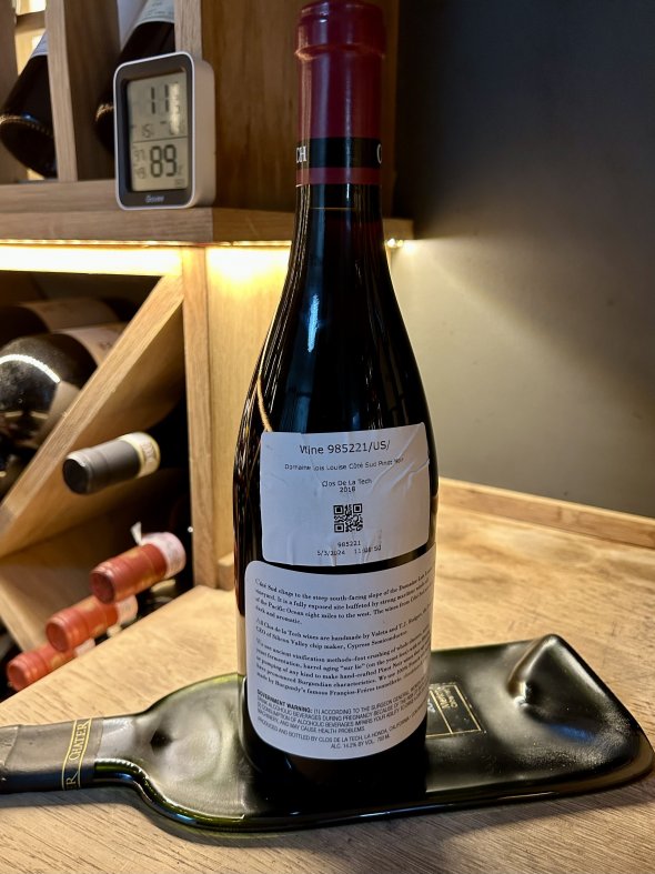 Clos de la Tech, Lois Louise Cote Sud Pinot Noir, Santa Cruz Mountains
