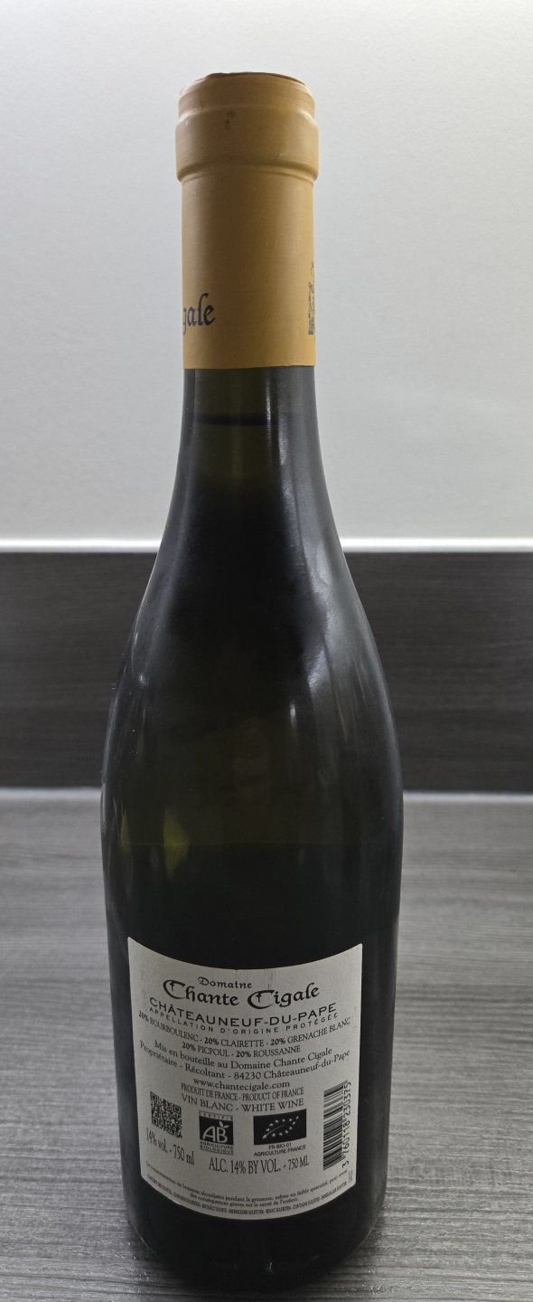 Domaine Chante Cigale, Chateauneuf-du-Pape, Blanc