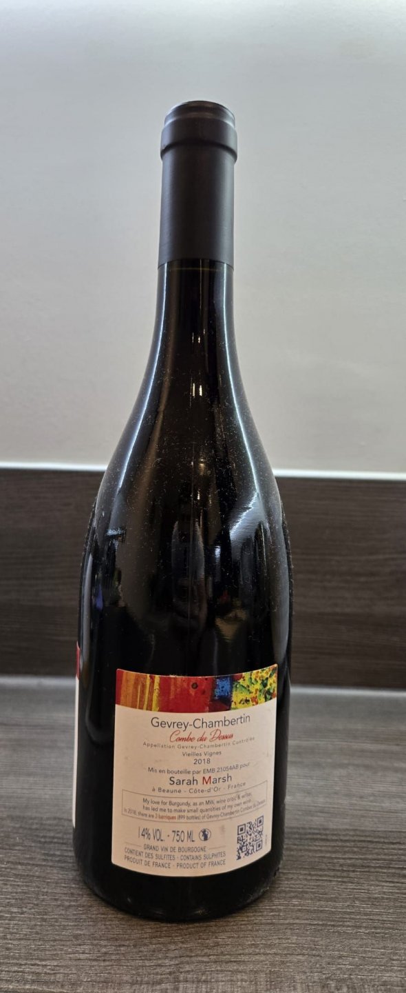 Sarah Marsh, Gevrey Chambertin, Combes du Dessus