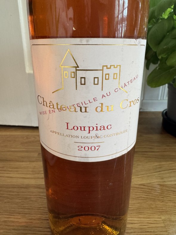 Chateau du Cros, Loupiac