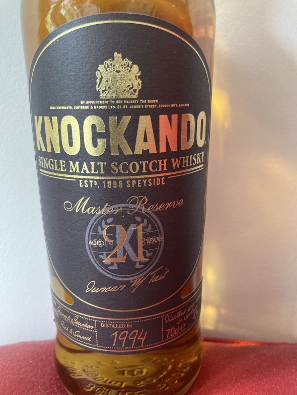 Knockando, Single Malt Master Reserve Vintage 21YO, Speyside