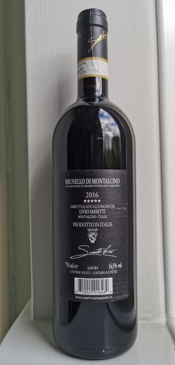 Pertimali (Livio Sassetti), Brunello di Montalcino