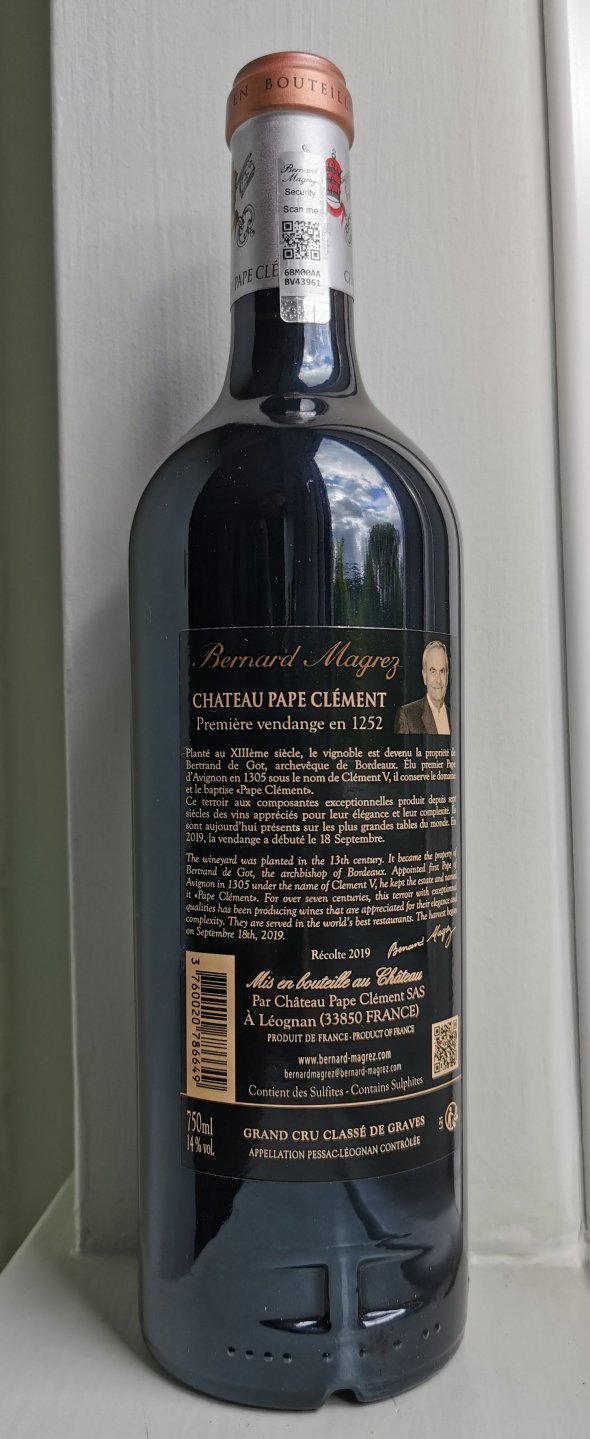 Chateau Pape Clement Cru Classe, Pessac-Leognan