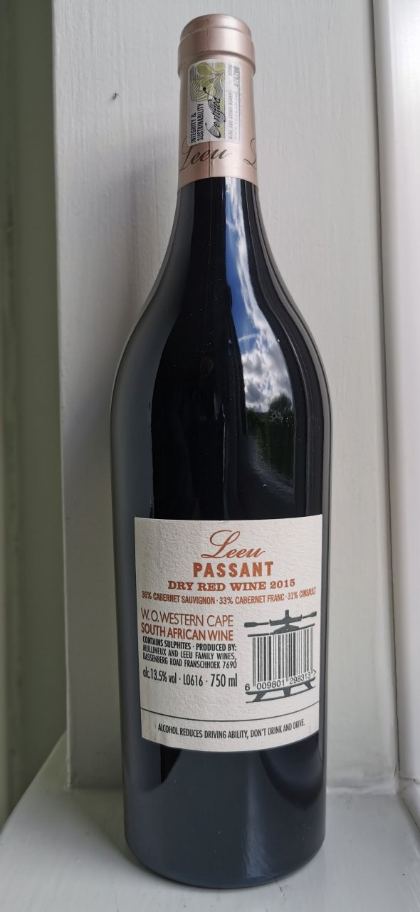 Leeu Passant Dry Red Wine, Franschhoek