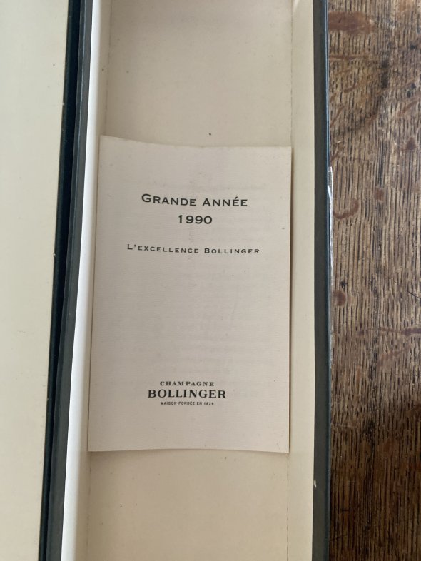Bollinger, La Grande Annee