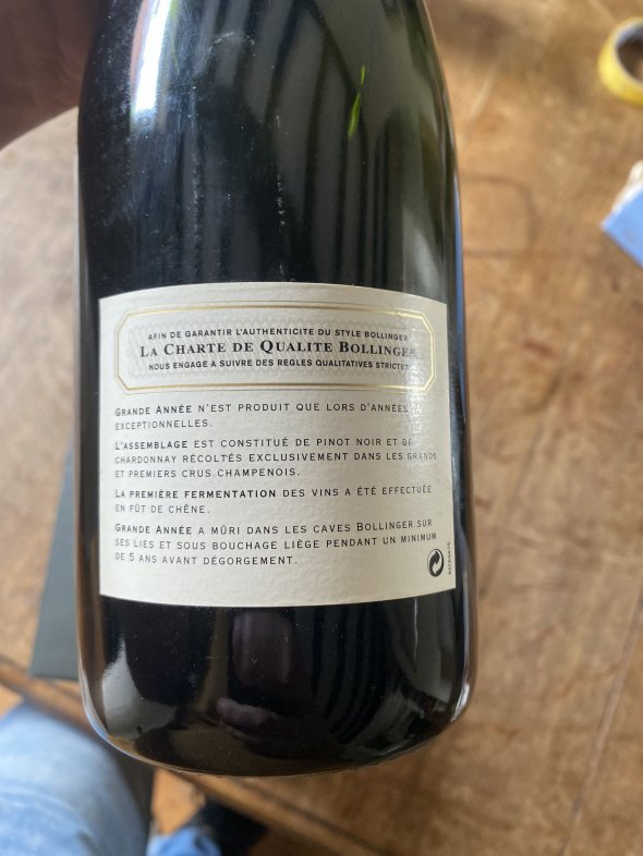 Bollinger, La Grande Annee