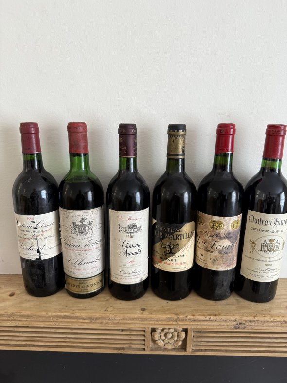 mixed bordeaum bin ends including montrose 70