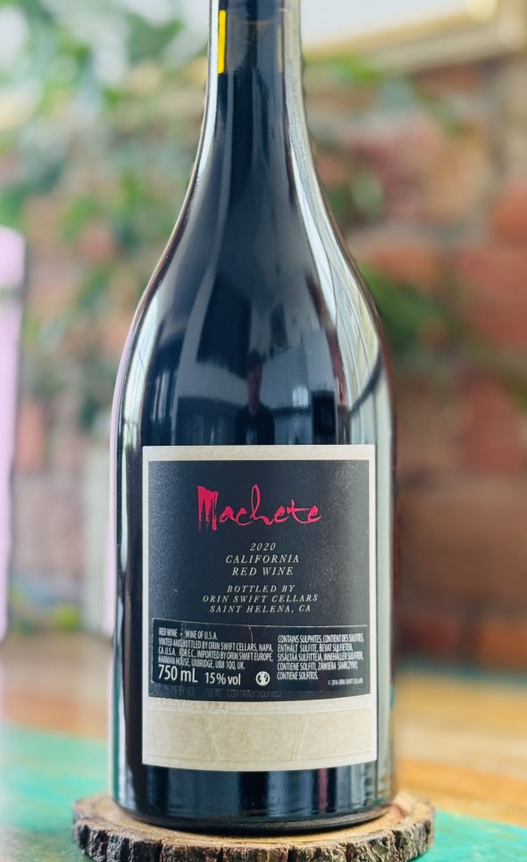 Orin Swift, Machete, California