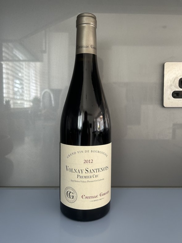 Camille Giroud, Volnay Premier Cru, Santenots 2012
