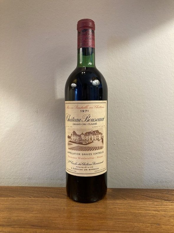 Chateau Bouscaut, Rouge Grand Cru Classe, Pessac-Leognan