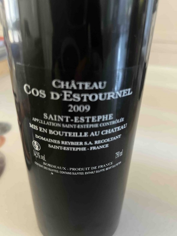 Cos d'Estournel 2eme Cru Classe, Saint-Estephe