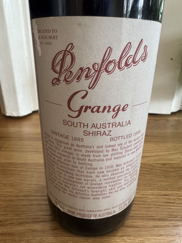 Penfolds, Grange, South Australia