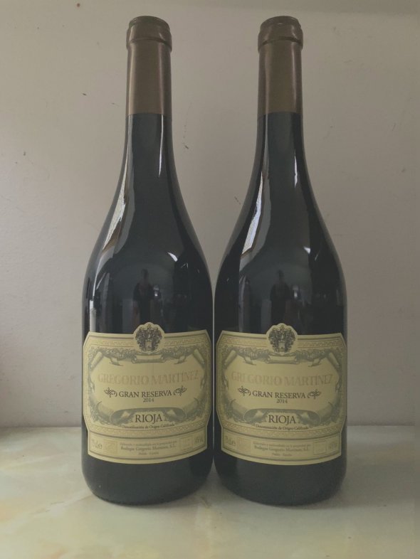 Rioja Tinto Gran Reserva, Gregorio Mart&iacute;nez 