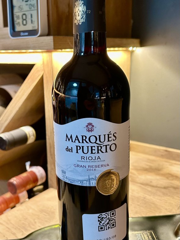 Marques del Puerto, Gran Reserva, Rioja