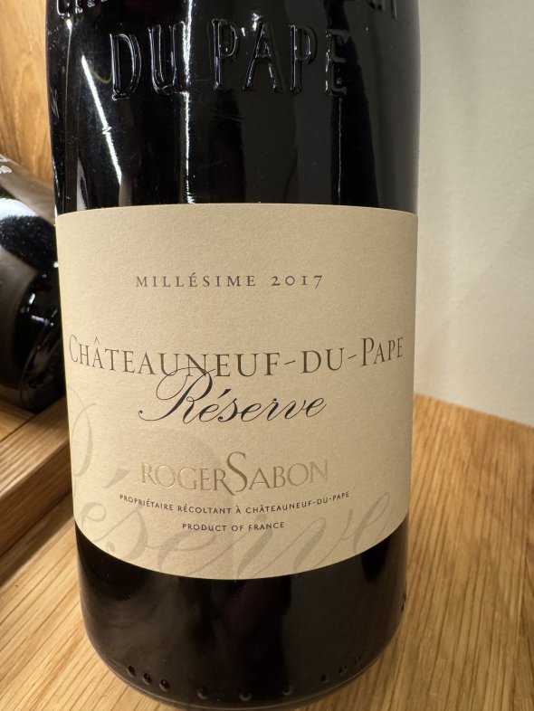 Roger Sabon, Chateauneuf-du-Pape, Reserve