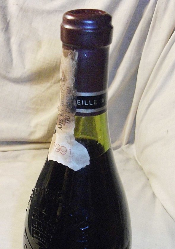 Chateau de Beaucastel Rouge, Chateauneuf-du-Pape  1991.