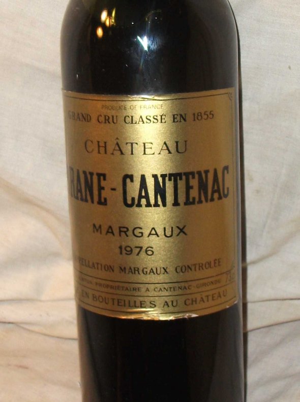 Chateau Brane - Cantenac, Grand Cru Classe En 1855.  Margaux. 1976.