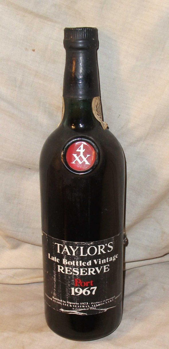Taylor's Late Bottled Vintage, Reserve Port. 1967.