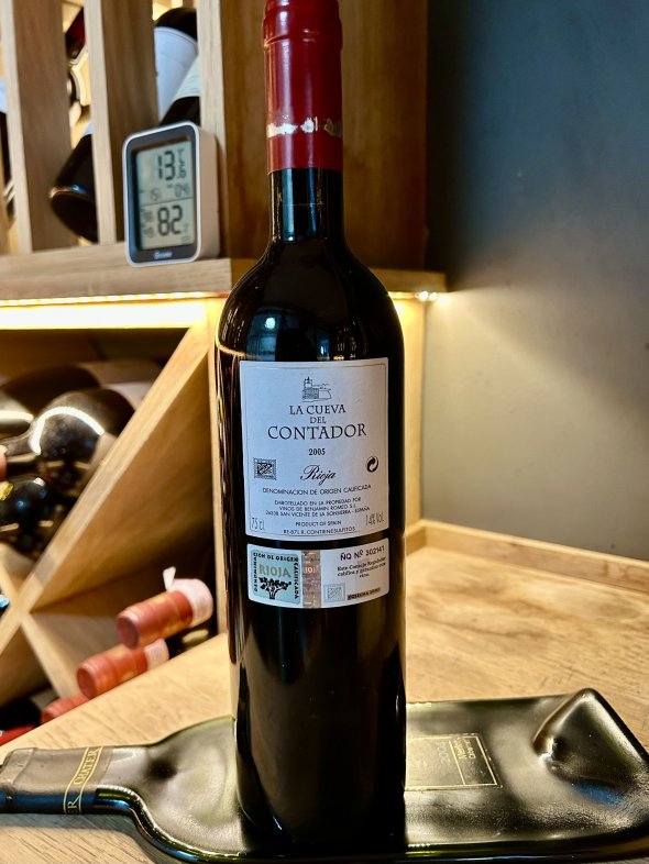 Contador, La Cueva del Contador, Rioja